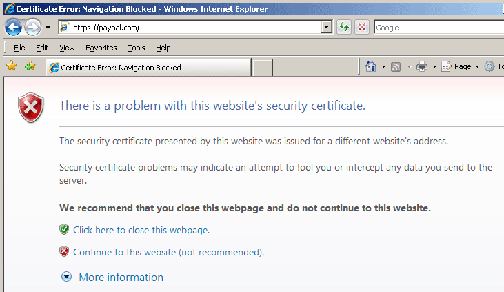 How To Fix Security Certificate Errors